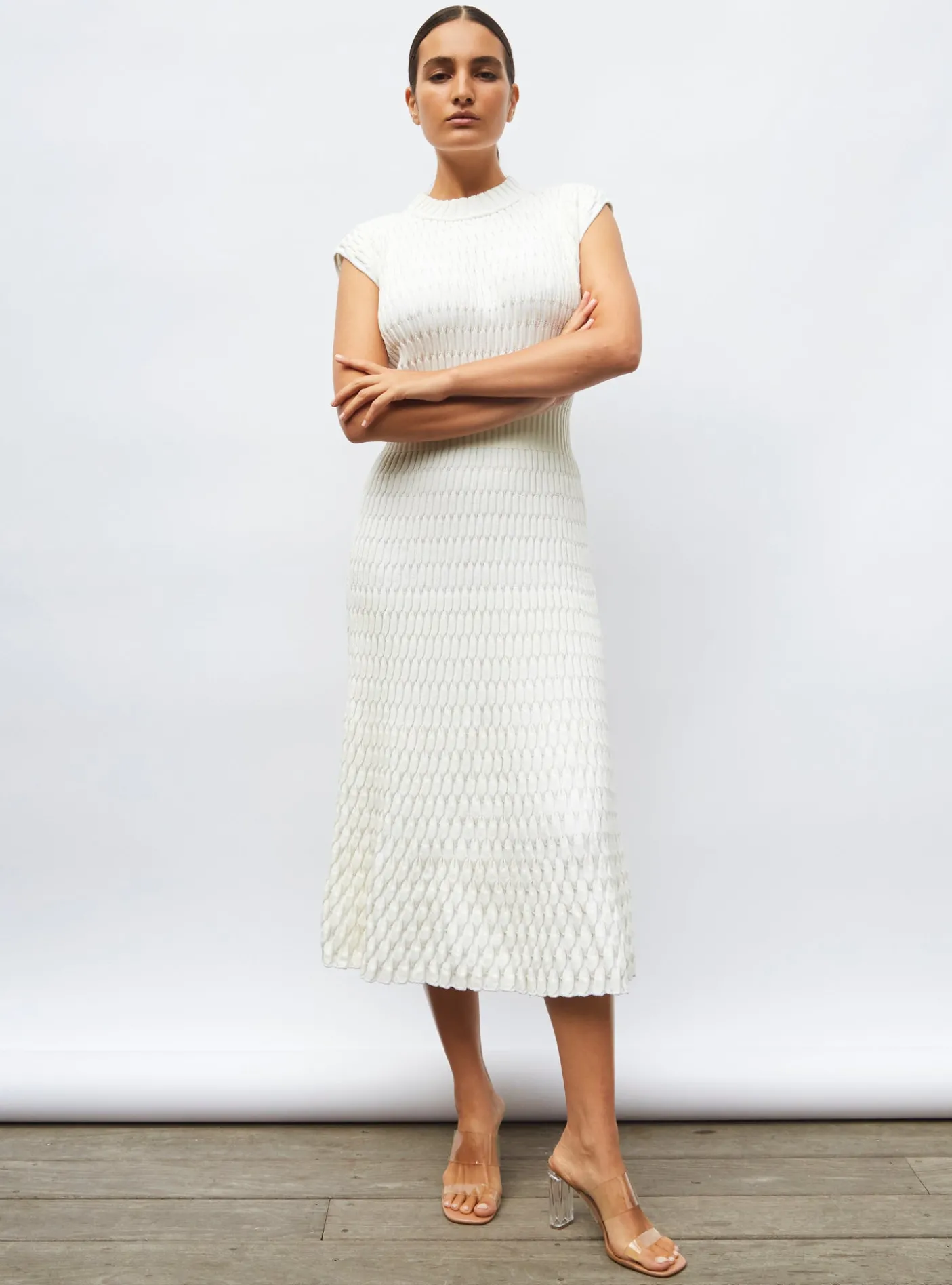 robe longue maille zellige