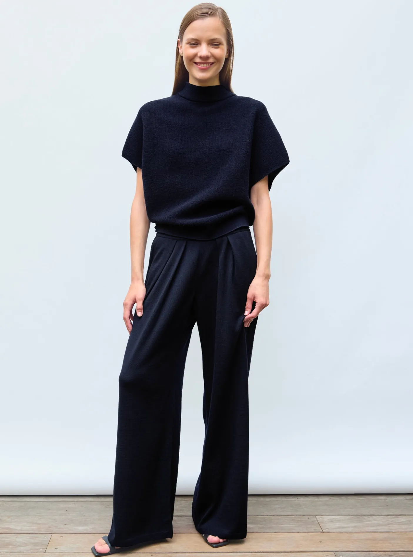 top ample maille moelleuse