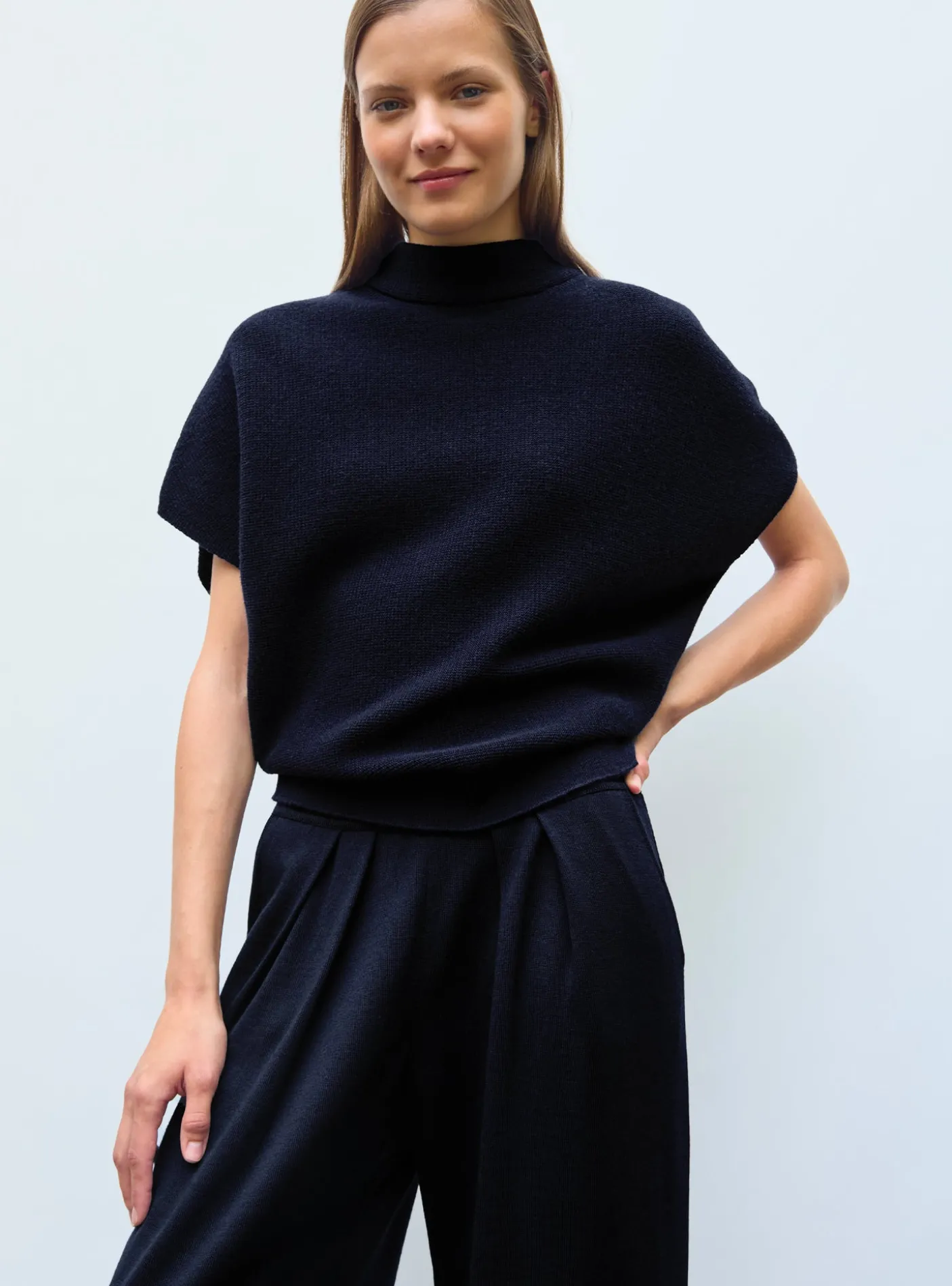 top ample maille moelleuse