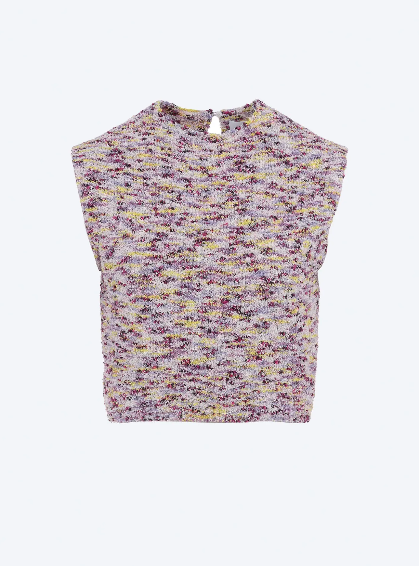 top en maille terrazzo