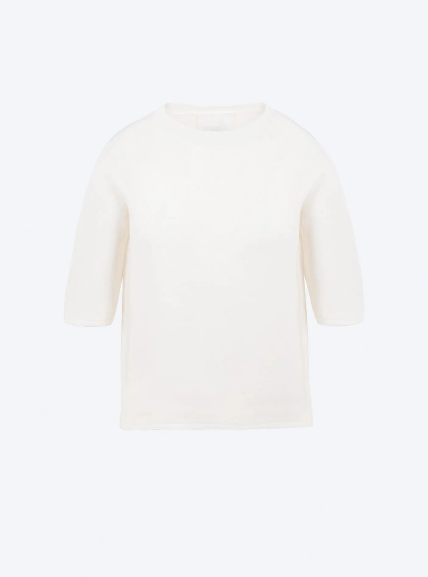 top fin maille manches coudes