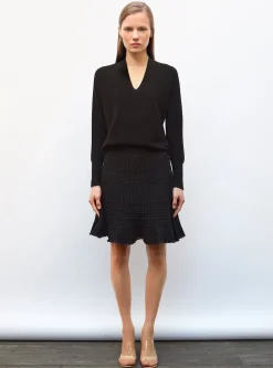top fin oversize col v
