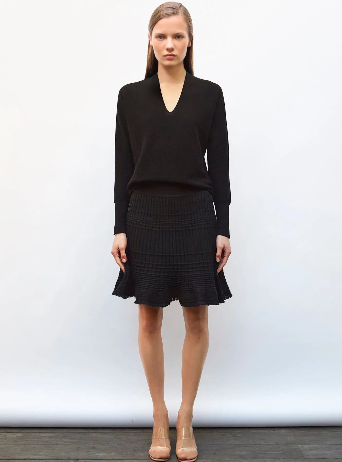 top fin oversize col v