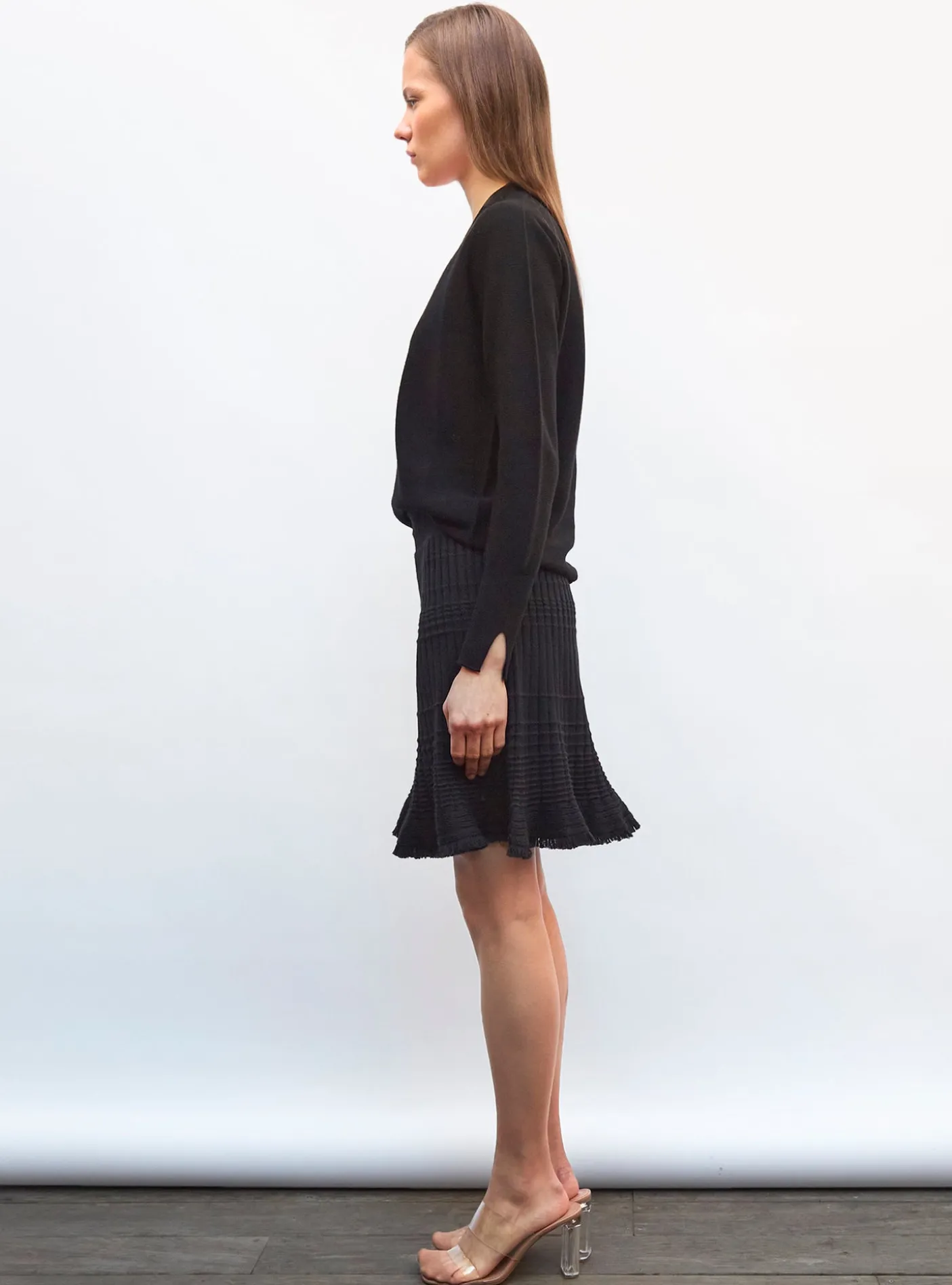 top fin oversize col v