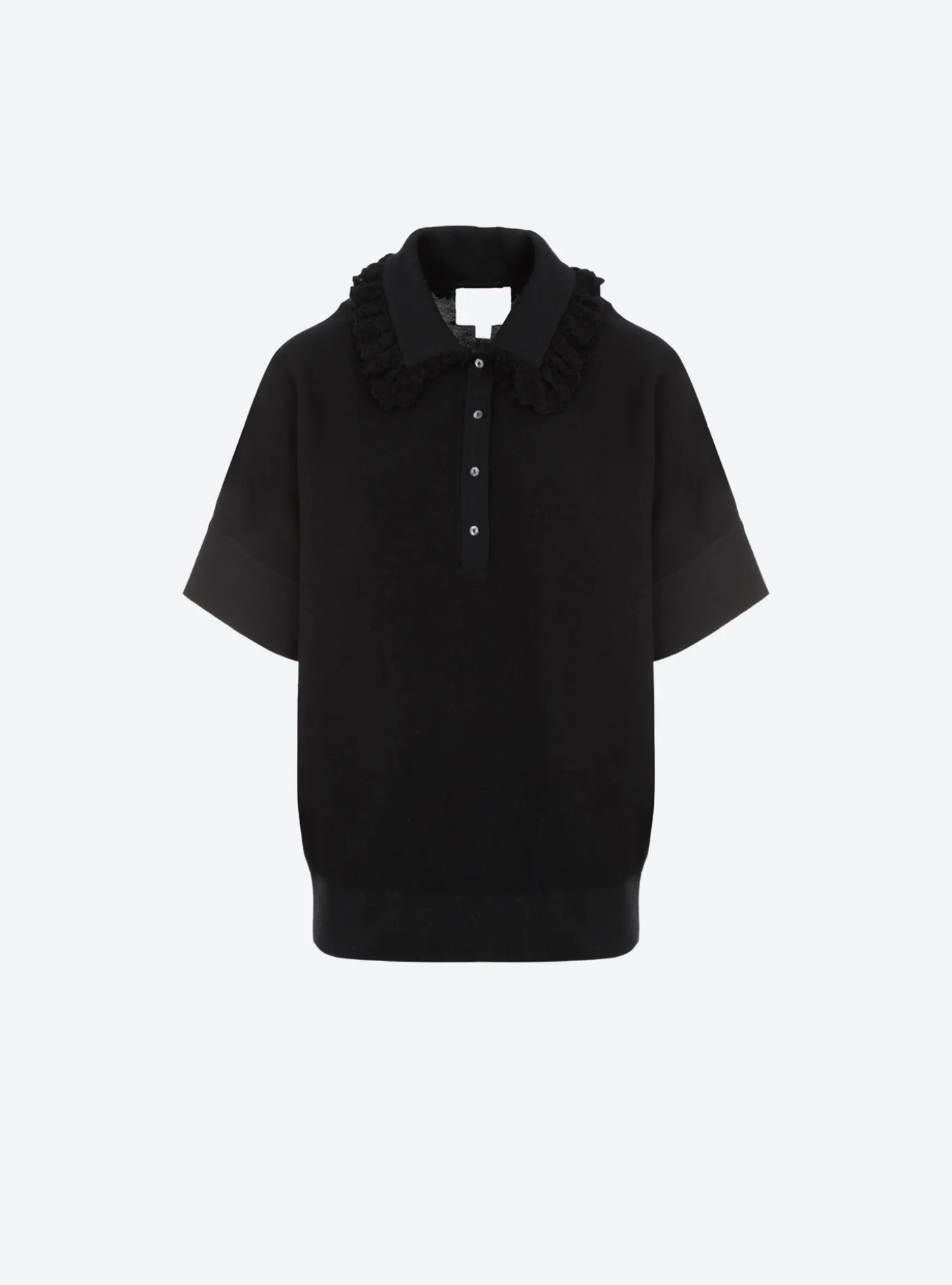 top maille ample à col