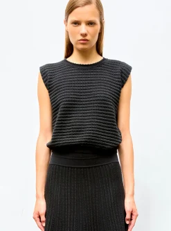 top maille bijou
