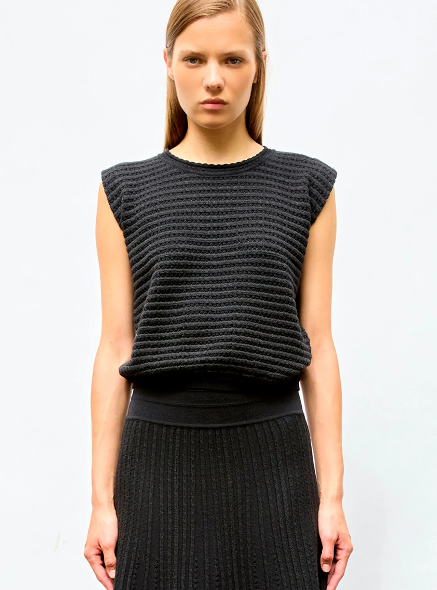 top maille bijou