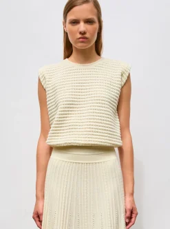 top maille bijou