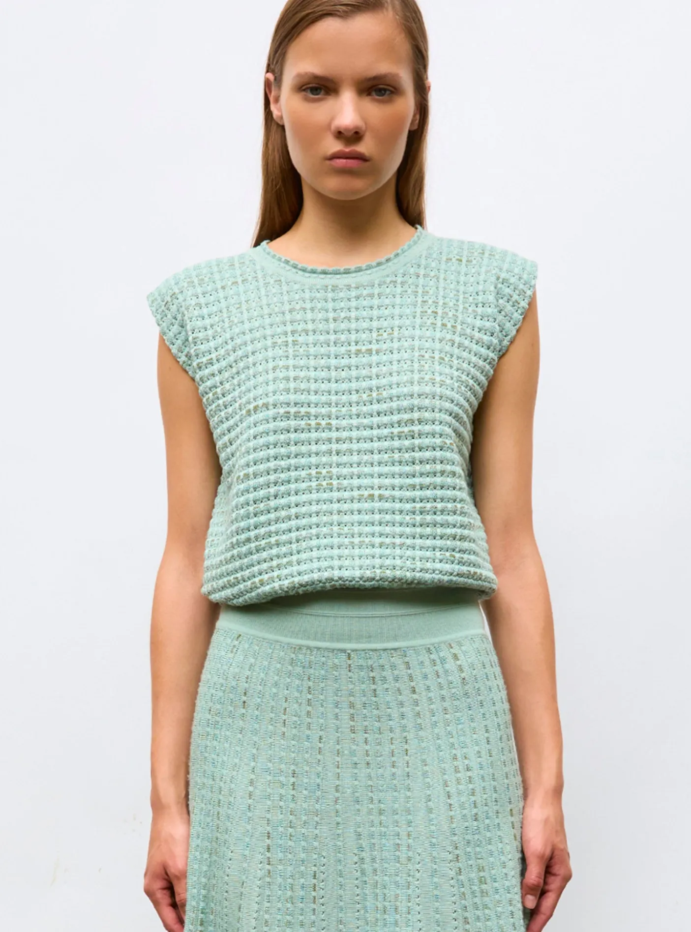 top maille bijou