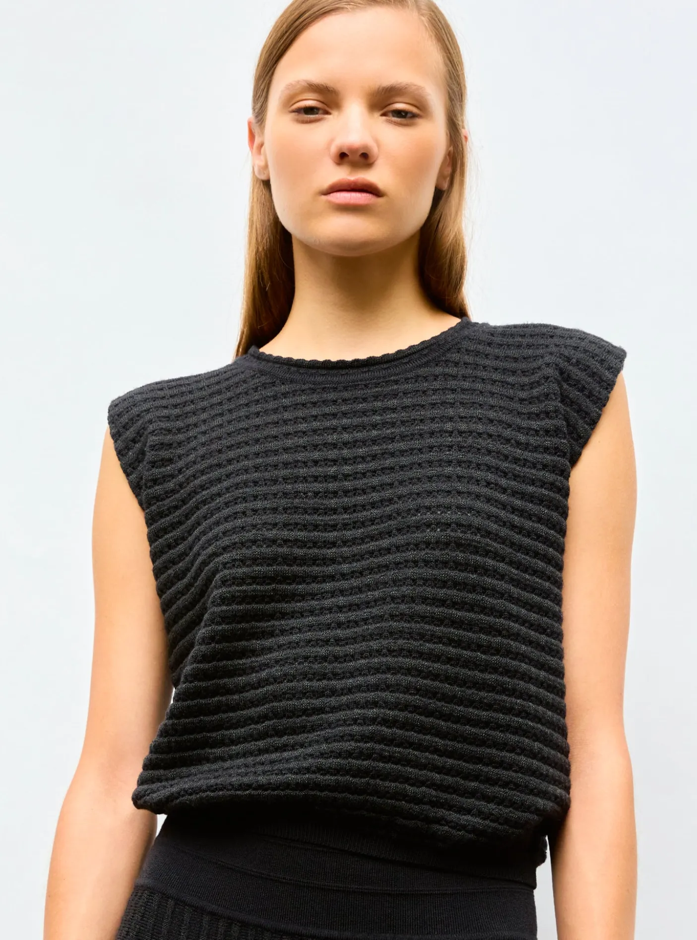 top maille bijou