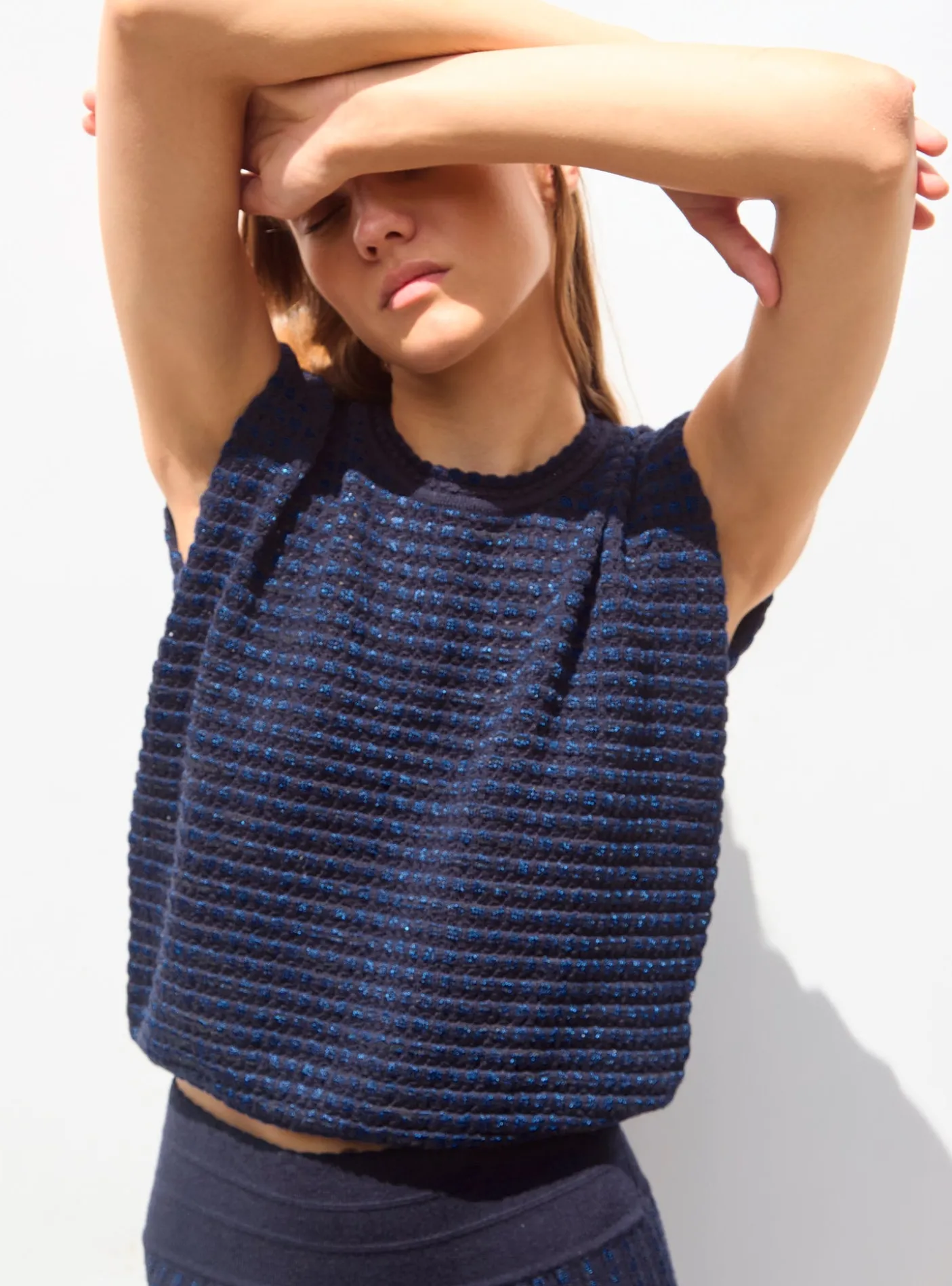 top maille bijou