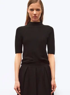 top maille col montant