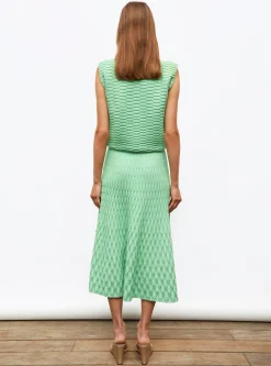 top maille zellige uni