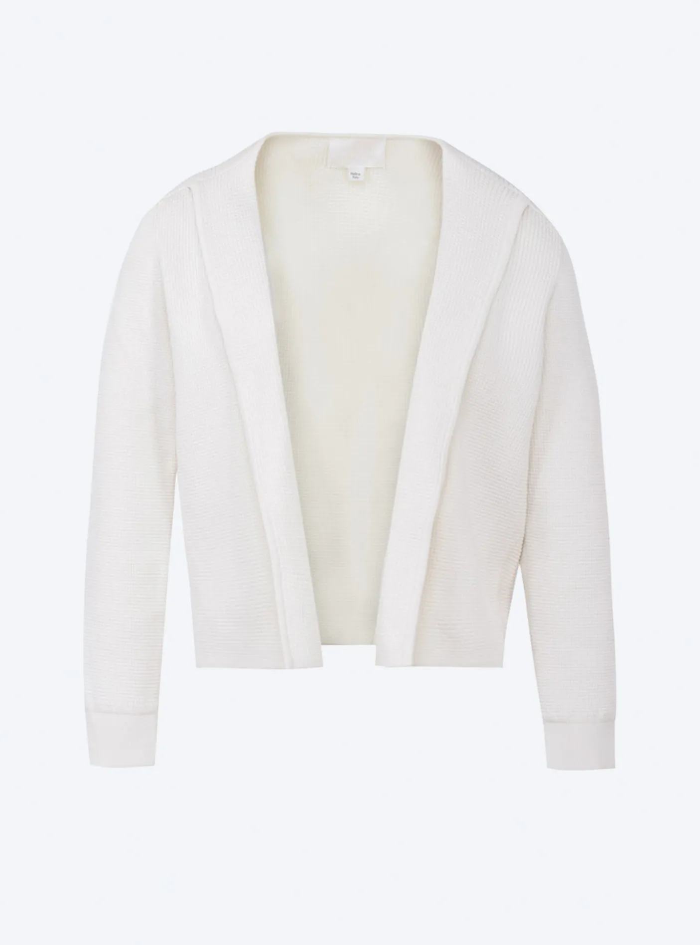 veste en maille mini côte piquée