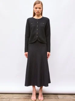 veste maille gaufrée