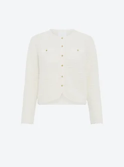veste maille gaufrée